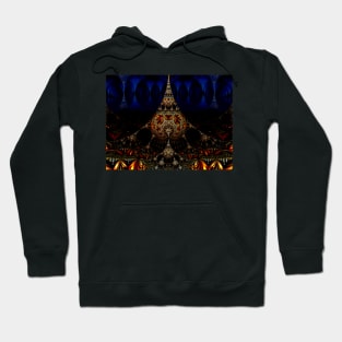 Fractal Art Deco Stalagmite Hoodie